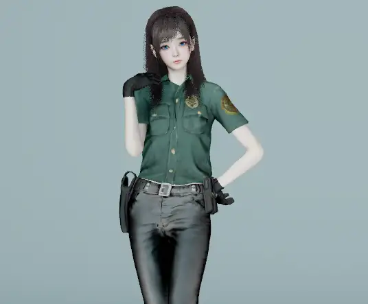 vvvevevvv.DBD_policewoman_Outfit.1-哈基米社区