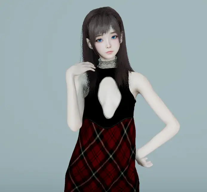 vvvevevvv.Lacy_Babydoll_Dress.1-哈基米社区