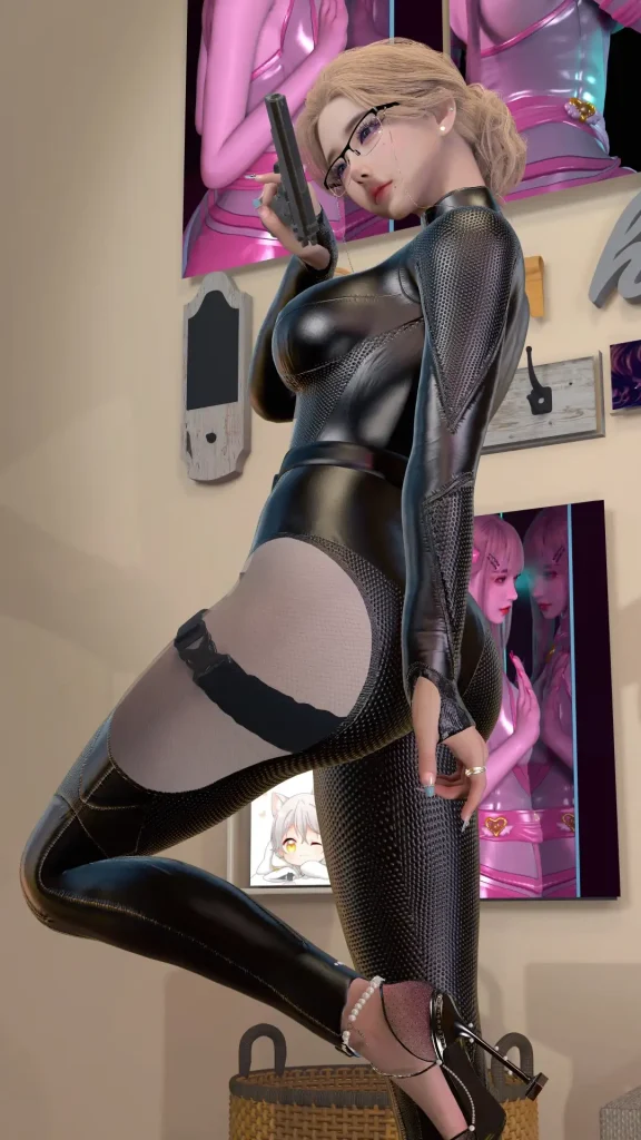 【人物+服装】JMY-26-诱惑紧身衣-哈基米社区